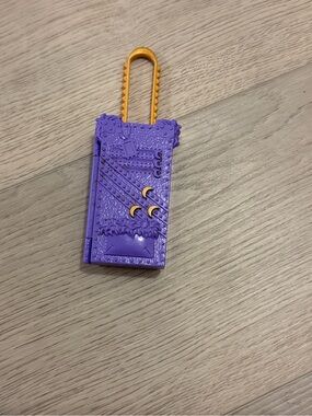 Clawdeen Wolf Scaris City Of Frights Monster High Doll Accessory Purple Suitcase
